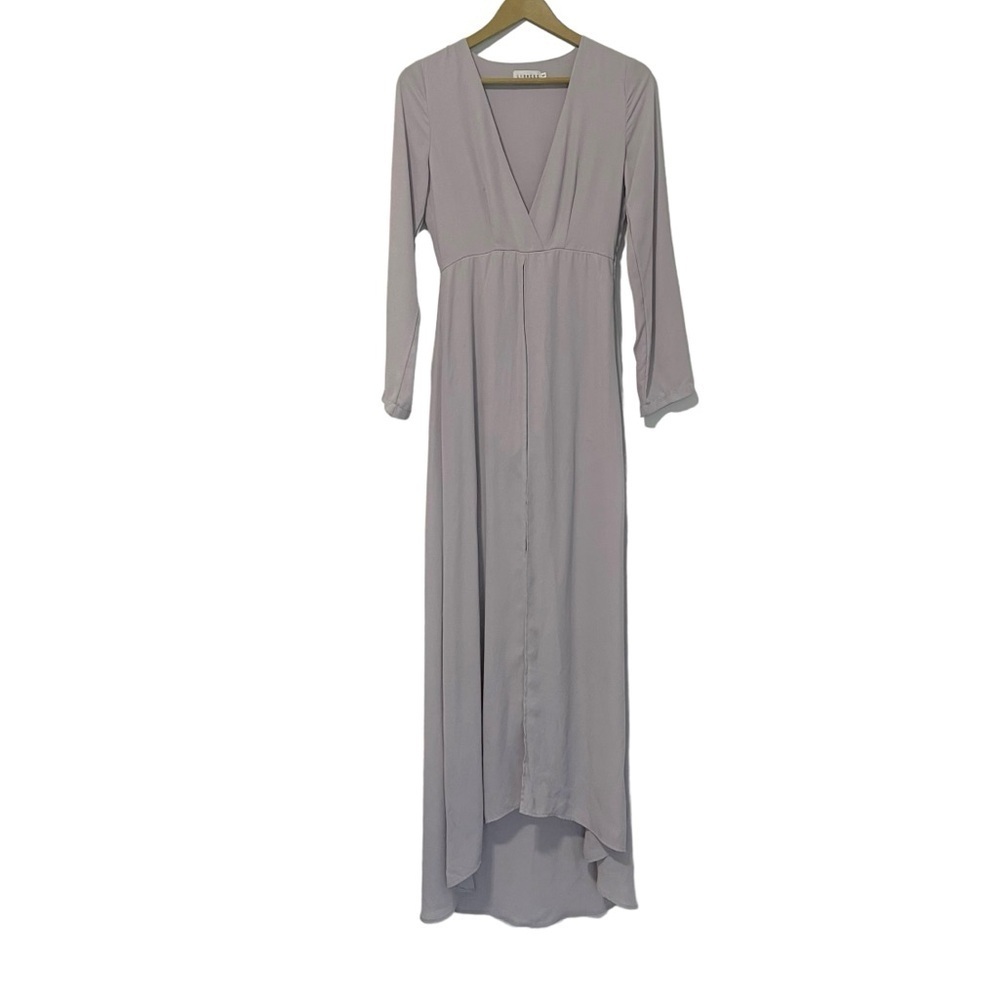 Lioness Gray Long‎ Sleeve Romper Dress Size Small